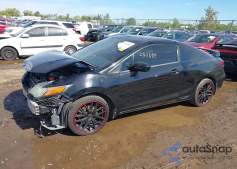 2015 Honda Civic Si z USA, uszkodzony, nr VIN 2HGFG4A51FH707850